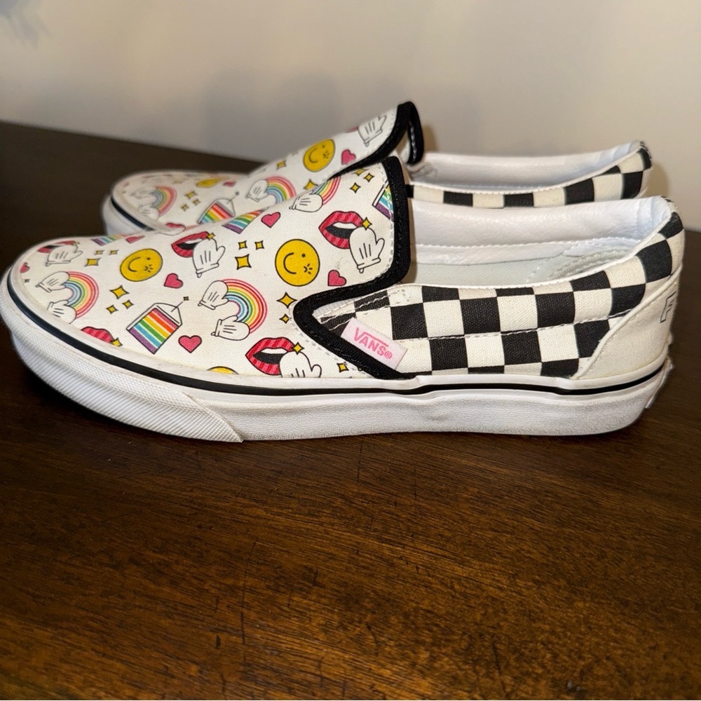 Vans Classic Flour Shop Amira H Kassem collab Rainbow  Shoes Size W6.5 M5 - Picture 3 of 10